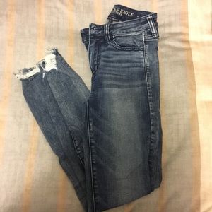 High Rise Jegging Crop American Eagle Jeans